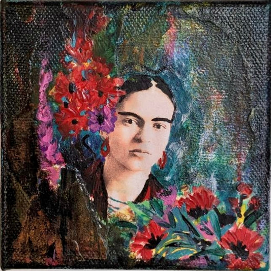 4x4 Frida Mixed Media Block